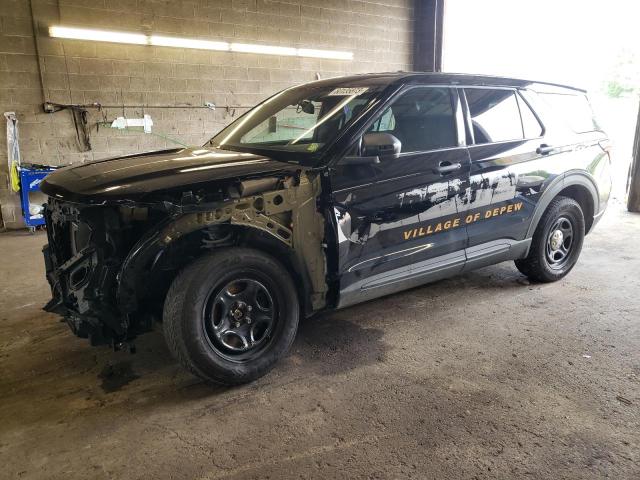 FORD EXPLORER P 2022 with VIN 1FM5K8ABXNGB48763 - Photo from auction