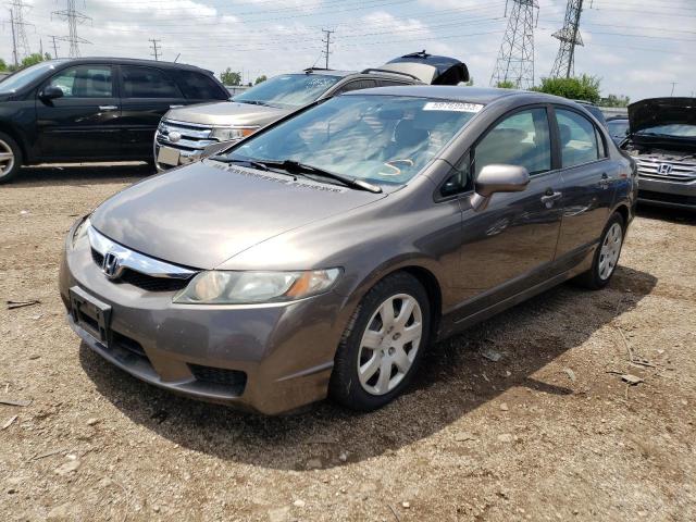 HONDA CIVIC LX 2011 with VIN 19XFA1F59BE016899 - Photo from auction