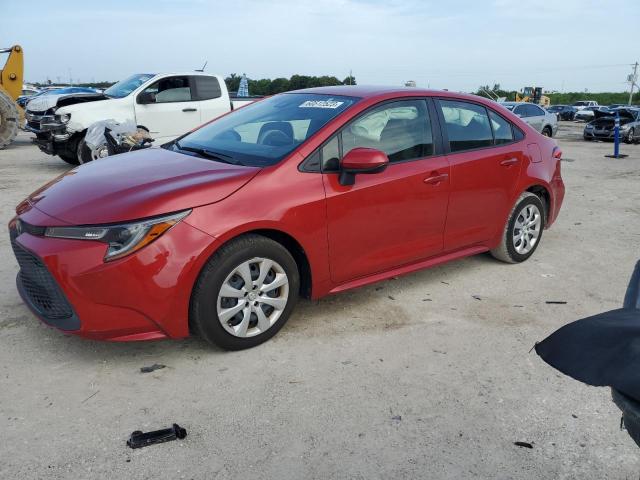 TOYOTA COROLLA LE 2021 with VIN JTDEPMAE2MJ155216 - Photo from auction