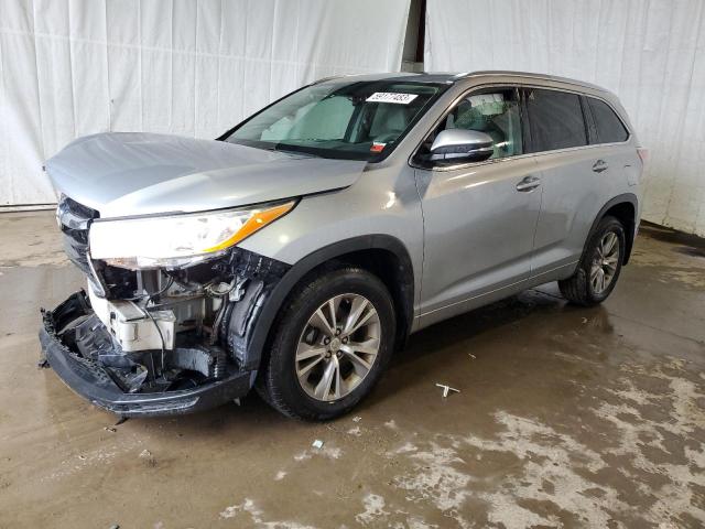TOYOTA HIGHLANDER 2014 with VIN 5TDJKRFH2ES034333 - Photo from auction
