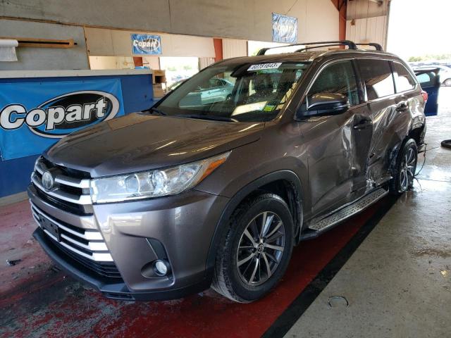 TOYOTA HIGHLANDER 2017 with VIN 5TDJZRFH4HS507990 - Photo from auction