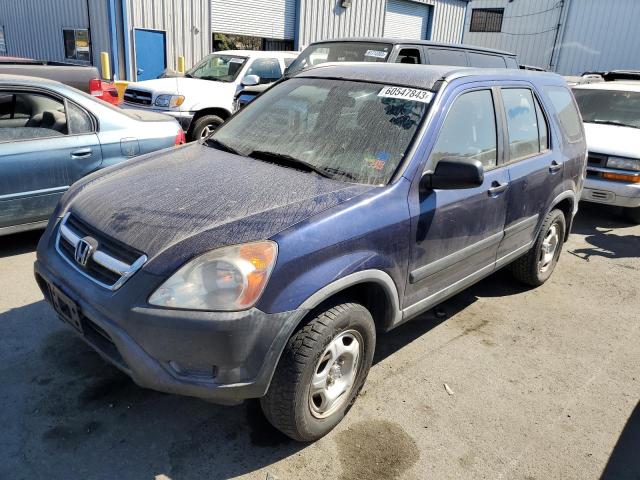 HONDA CR-V LX 2004 with VIN JHLRD78464C039615 - Photo from auction