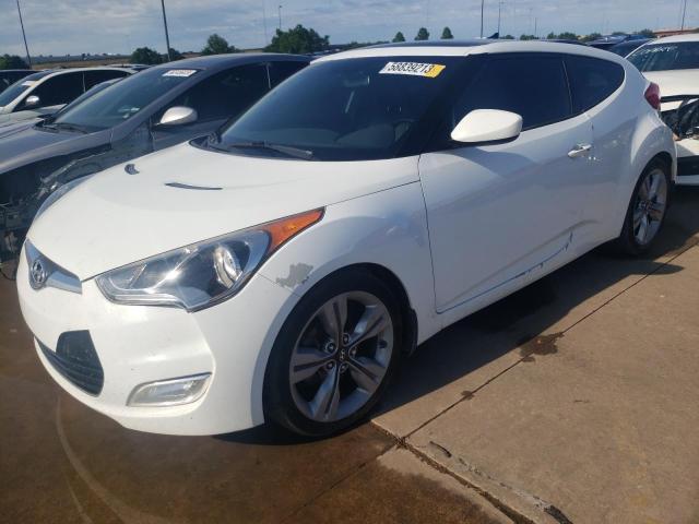 HYUNDAI VELOSTER 2013 with VIN KMHTC6AD0DU124241 - Photo from auction