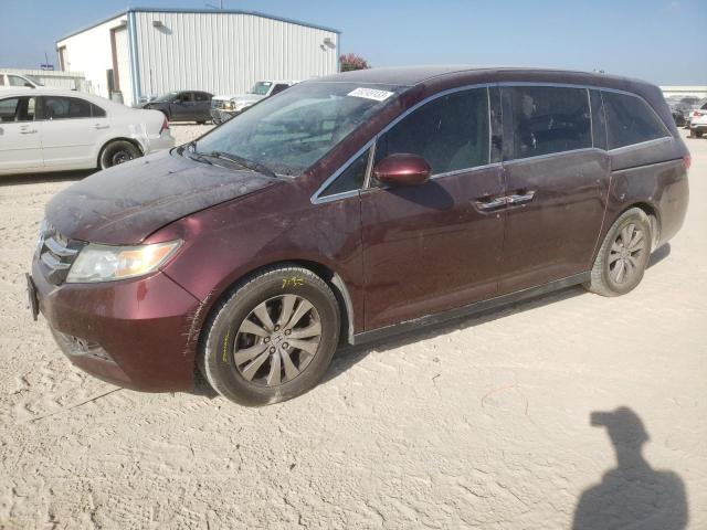 HONDA ODYSSEY SE 2016 with VIN 5FNRL5H33GB156619 - Photo from auction