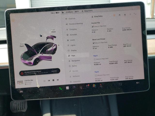 Photo 9 from auction – 2022 TESLA MODEL 3 with VIN 5YJ3E1EA5NF369435