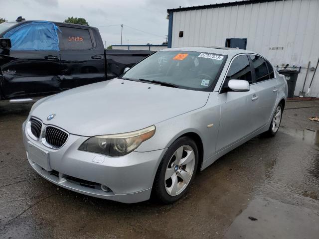 BMW 525 I 2007 with VIN WBANE53507CW66924 - Photo from auction