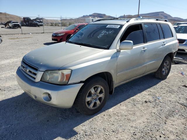 TOYOTA HIGHLANDER 2007 with VIN JTEDP21A070138448 - Photo from auction