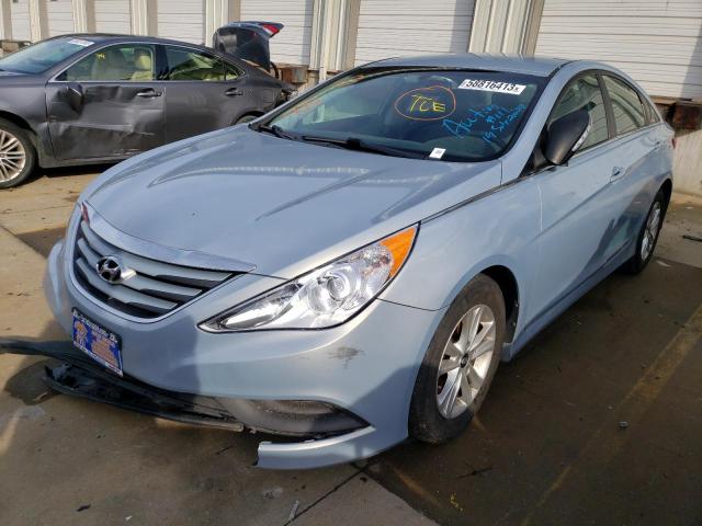 HYUNDAI SONATA GLS 2014 with VIN 5NPEB4AC9EH921613 - Photo from auction