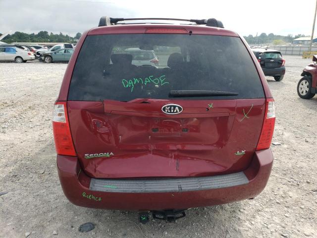 Photo 6 from auction – 2008 KIA SEDONA EX with VIN KNDMB233886265657