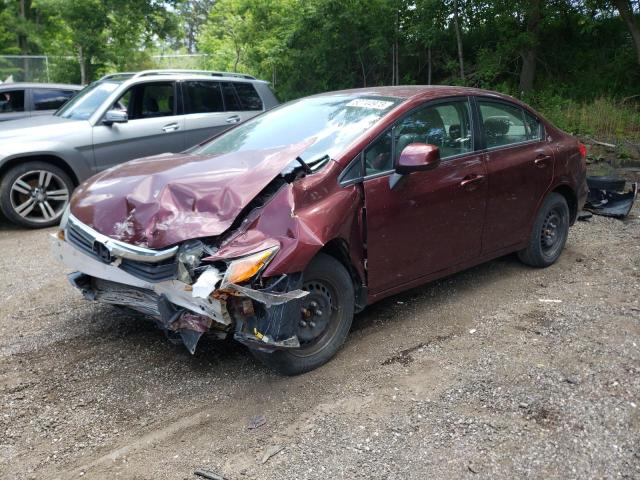 HONDA CIVIC LX 2012 with VIN 2HGFB2F44CH034079 - Photo from auction