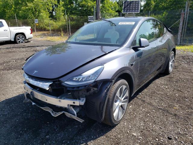 TESLA MODEL Y 2021 with VIN 5YJYGDEE8MF103314 - Photo from auction