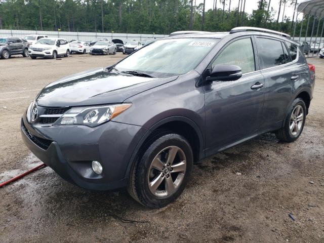 TOYOTA RAV4 XLE 2015 with VIN JTMWFREV1FD054023 - Photo from auction