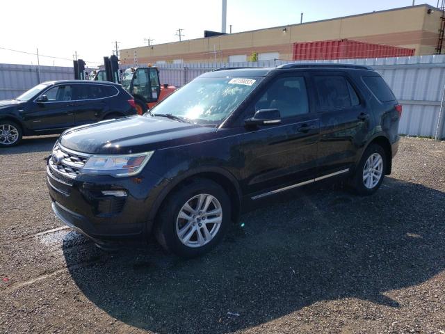 FORD EXPLORER X 2018 with VIN 1FM5K8D85JGA92161 - Photo from auction