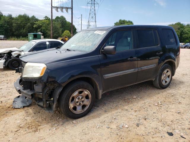 HONDA PILOT LX 2014 with VIN 5FNYF3H20EB016829 - Photo from auction