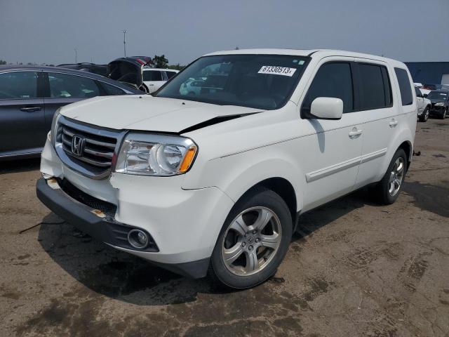 HONDA PILOT EXL 2013 with VIN 5FNYF4H59DB025060 - Photo from auction
