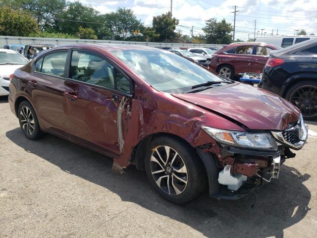 Photo 4 from auction – 2013 HONDA CIVIC EXL with VIN 19XFB2F95DE076672