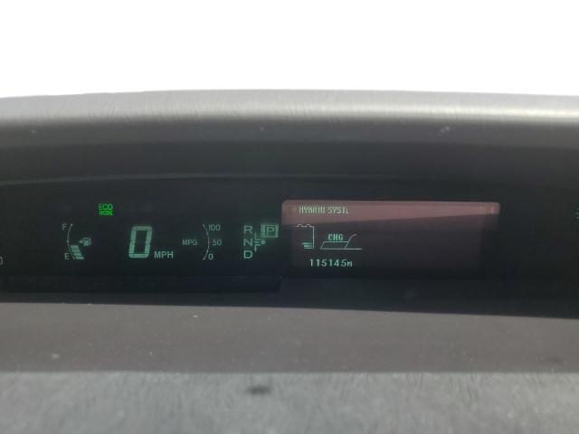 Photo 9 from auction – 2012 TOYOTA PRIUS with VIN JTDKN3DU1C1492254