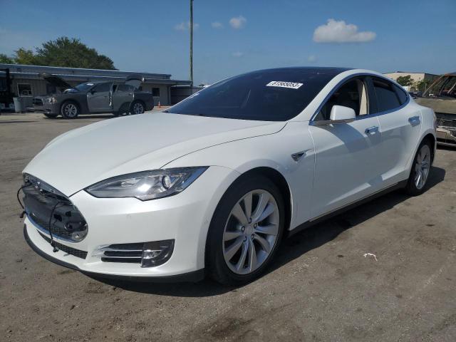 TESLA MODEL S 2016 with VIN 5YJSA1E28GF123725 - Photo from auction