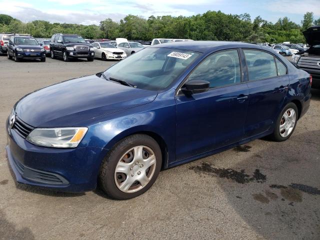 VOLKSWAGEN JETTA BASE 2012 with VIN 3VW2K7AJ0CM341559 - Photo from auction