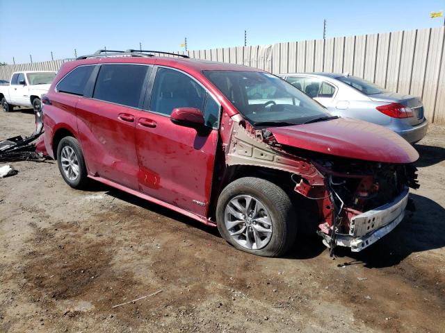 Photo 4 from auction – 2021 TOYOTA SIENNA LE with VIN 5TDBRKEC2MS005488