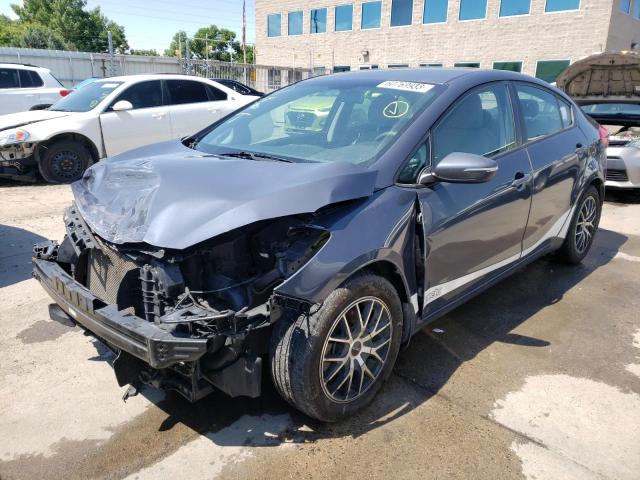 KIA FORTE LX 2015 with VIN KNAFX4A67F5399739 - Photo from auction