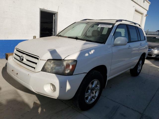 TOYOTA HIGHLANDER 2005 with VIN JTEEP21A550115541 - Photo from auction