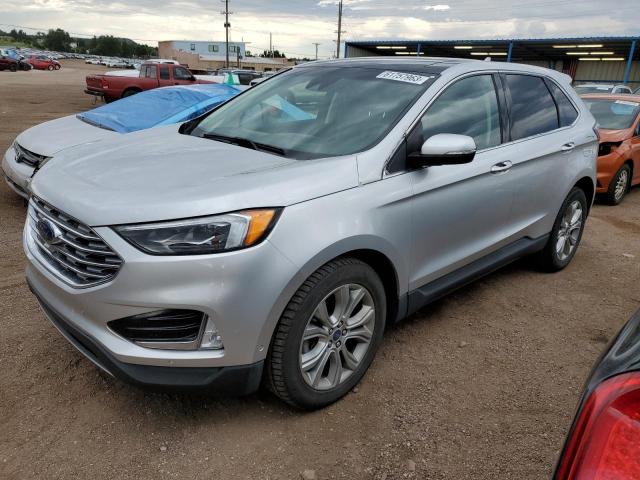FORD EDGE TITAN 2019 with VIN 2FMPK4K94KBC02445 - Photo from auction
