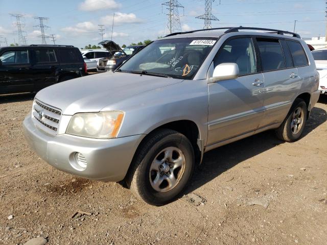 TOYOTA HIGHLANDER 2002 with VIN JTEGD21A420041591 - Photo from auction