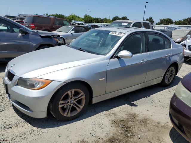 BMW 328 I SULE 2008 with VIN WBAVC575X8NK77536 - Photo from auction