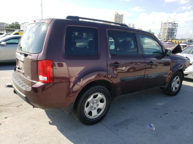 Photo 3 from auction – 2011 HONDA PILOT LX with VIN 5FNYF3H22BB049200