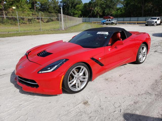 CHEVROLET CORVETTE S 2019 with VIN 1G1YB3D73K5117799 - Photo from auction