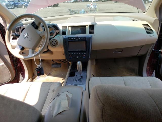 Photo 8 from auction – 2005 NISSAN MURANO SL with VIN JN8AZ08W15W428509