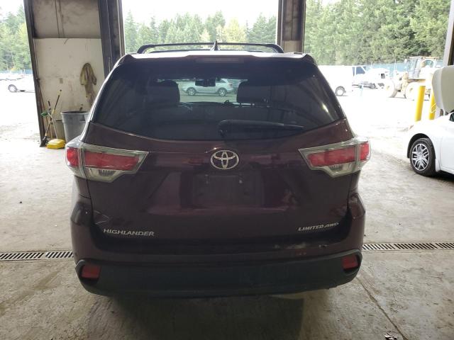 Photo 6 from auction – 2016 TOYOTA HIGHLANDER with VIN 5TDDKRFH4GS231326