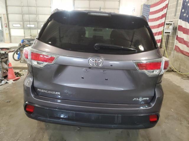 Photo 6 from auction – 2015 TOYOTA HIGHLANDER with VIN 5TDJKRFH2FS125622