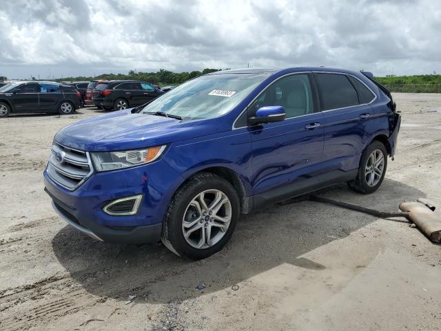 FORD EDGE TITAN 2015 with VIN 2FMTK3K99FBB31080 - Photo from auction