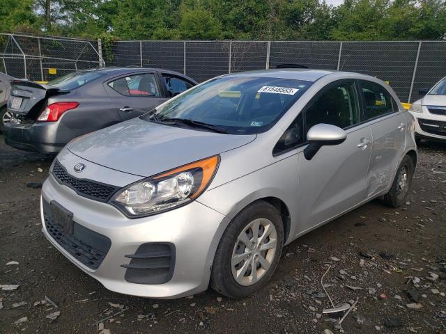KIA RIO LX 2016 with VIN KNADM5A3XG6569566 - Photo from auction