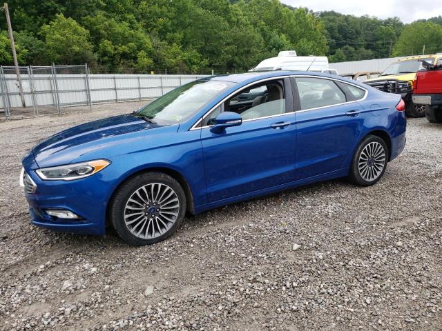 FORD FUSION SE 2017 with VIN 3FA6P0T90HR186382 - Photo from auction