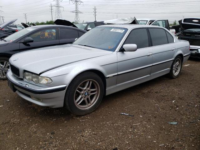 BMW 740 IL 2001 with VIN WBAGH83431DP30321 - Photo from auction