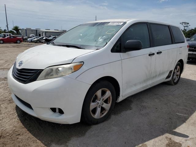 TOYOTA SIENNA 2011 with VIN 5TDZK3DC9BS006354 - Photo from auction
