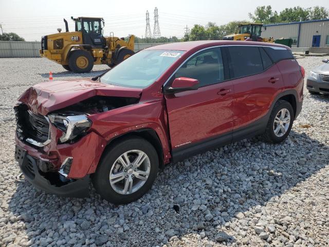 GMC TERRAIN SL 2018 with VIN 3GKALMEV9JL306419 - Photo from auction
