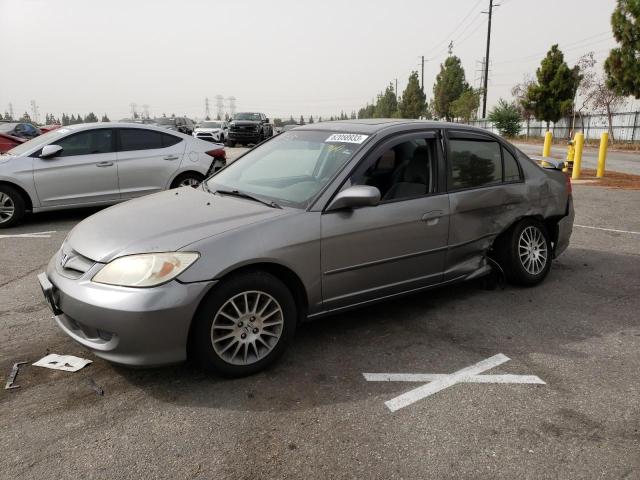 Photo 1 from auction – 2005 HONDA CIVIC EX with VIN 2HGES26735H606901