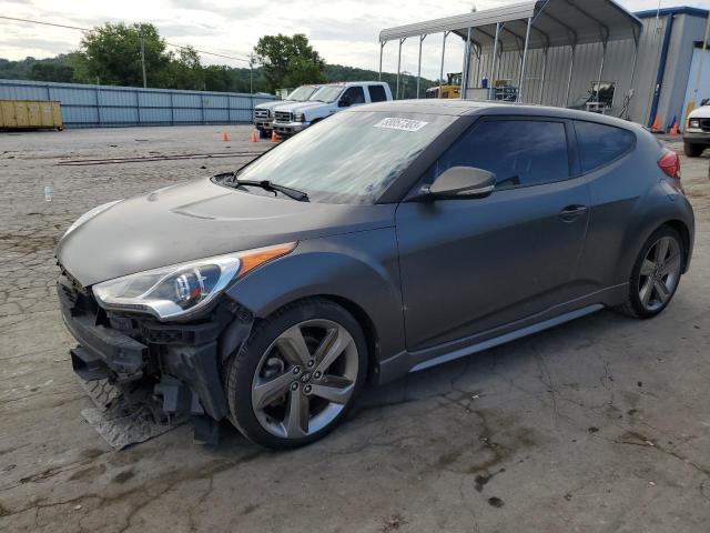 HYUNDAI VELOSTER T 2013 with VIN KMHTC6AE8DU157478 - Photo from auction