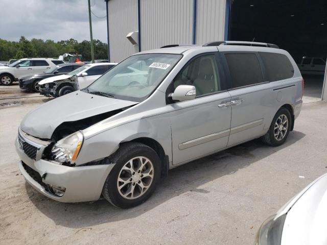 KIA SEDONA EX 2014 with VIN KNDMH4C7XE6587323 - Photo from auction