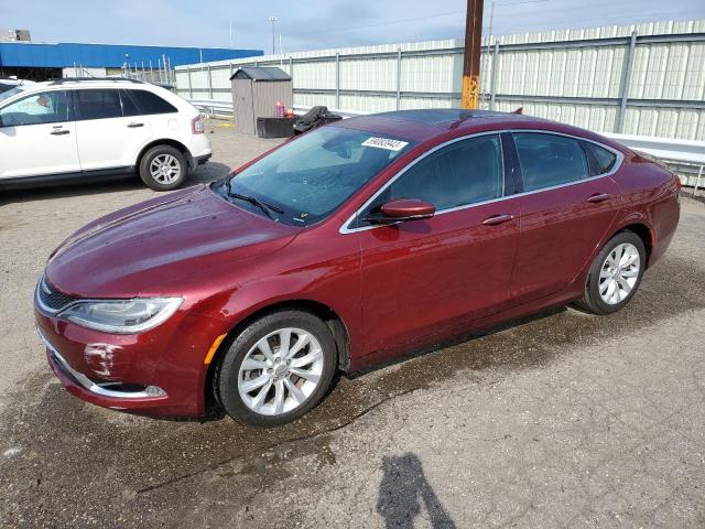 CHRYSLER 200 C 2015 with VIN 1C3CCCCG1FN604851 - Photo from auction