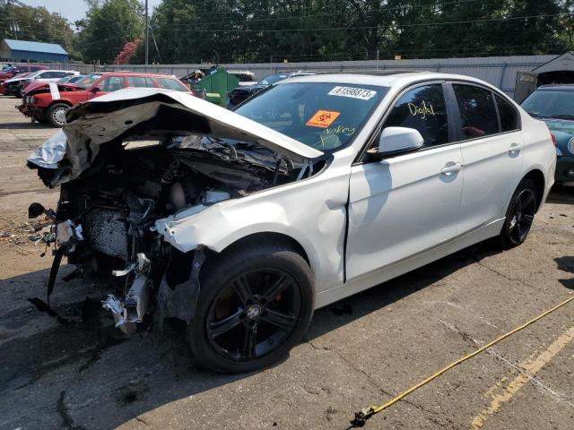 BMW 328 I 2013 with VIN WBA3A5G51DNP18722 - Photo from auction