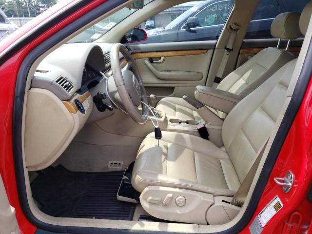 Photo 7 from auction – 2008 AUDI A4 2.0T QU with VIN WAUDF78E18A087662