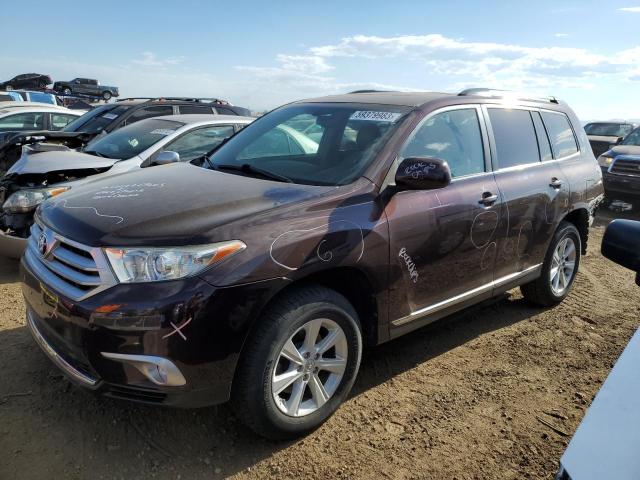 TOYOTA HIGHLANDER 2011 with VIN 5TDBK3EH4BS045526 - Photo from auction