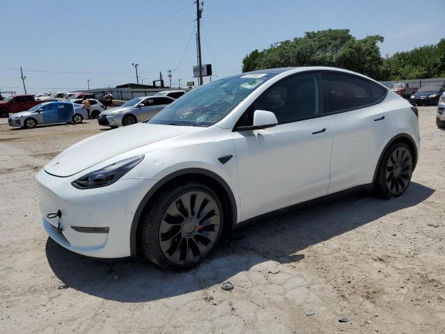 TESLA MODEL Y 2022 с VIN 7SAYGDEF2NF562237 - Снимка от търг