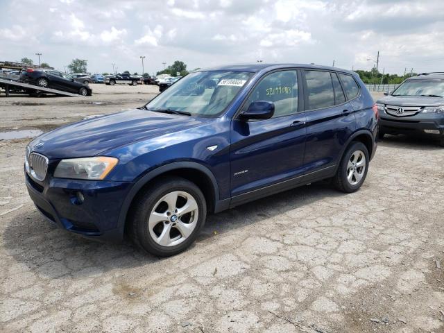 BMW X3 XDRIVE2 2011 with VIN 5UXWX5C57BL707381 - Photo from auction