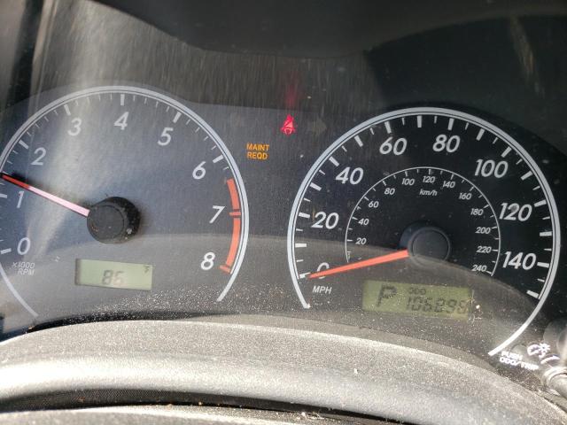 Photo 9 from auction – 2012 TOYOTA COROLLA BA with VIN 5YFBU4EE4CP061595